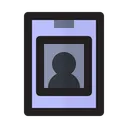 Free Id Card  Icon