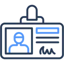 Free Id Card Identity Business Card Icon