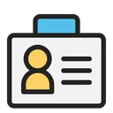 Free Id Card  Icon