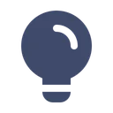 Free Bulb Idea Lamp Icon