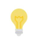 Free Idea Bulb Solution Icon