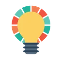Free Idea Bulb Innovation Icon