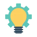 Free Idea Bulb Innovation Icon