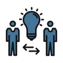 Free Compartir Ideas Idea Innovacion Icono