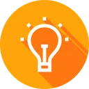 Free Idea Bulb Creativity Icon