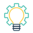 Free Idea Bulb Innovation Icon