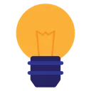 Free Creativo Bombilla Negocios Icono
