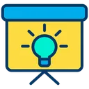 Free Presentation Board Presentation Creative Idea Icon