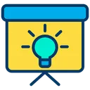 Free Presentation Board Presentation Creative Idea Icon