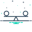 Free Igualar Comparar Equilibrar Ícone