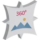 Free Imagem De 360 Graus Visao De 360 Graus Panoramas Aereos Ícone