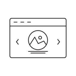 Free Images Slider  Icon