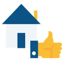 Free Immobilien Anwesen Eigenheim Symbol