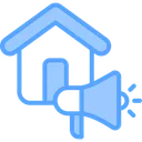 Free Ansager Immobilien Ankundigung Symbol