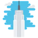 Free Edificio Empire State Icono