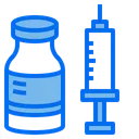 Free Impfstoff Medikament Injektion Symbol