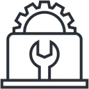 Free Impostazione Del Sito Web Manutenzione Del Dispositivo Dispositivo Di Riparazione Icon