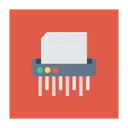 Free Impresora Fax Papel Icono