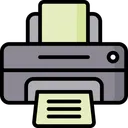 Free Impresora Dispositivo Maquina Icono