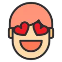 Free In Love Emotion Face  Icon