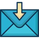 Free Inbox Incoming Mail Icon