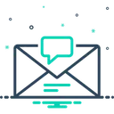 Free Inbox Message Communication Envelope Icon