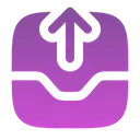 Free Inbox Out Inbox Mail Icon