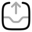 Free Inbox out  Icon