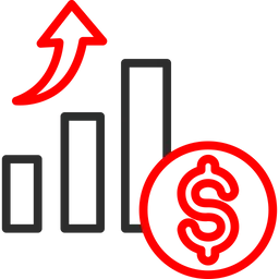 Free Income Growth  Icon