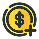 Free Income Coin Business Icon