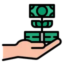 Free Income Ivestment Growth Icon