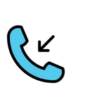 Free Incoming Call  Icon