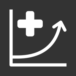 Free Increase Curve Chart  Icon