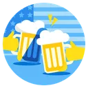 Free Independence Day America Celebration Icon