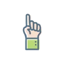 Free Index Finger  Icon