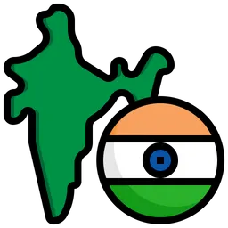 Free India Flag Flag Icon