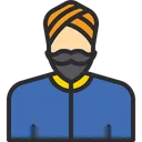 Free Indian Man Indian Sikh Icon
