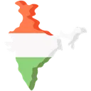 Free Indian Map  Icon