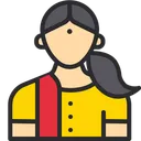 Free Indian woman  Icon