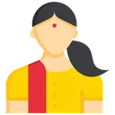 Free Indian Woman Indian Female Traditional Woman Icon