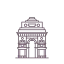 Free Delhi Indiagate Krieg Symbol