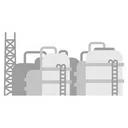 Free Industrial Factory Manufacture Construction Icon