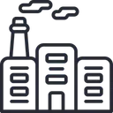 Free Industrial Fuel Industry Factory Icon