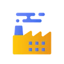 Free Industry Factory Building Icon