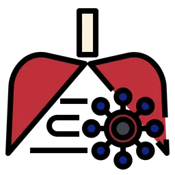 Free Infected Lung  Icon