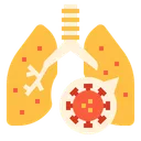 Free Breath Anatomy Virus Icon