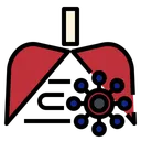 Free Lung Destroy Breathe Icon