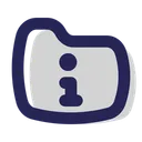 Free Information Folder Info Icon