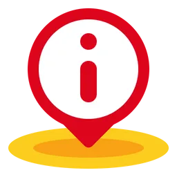 Free Information location  Icon