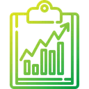 Free Informe Crecimiento Grafico Icono